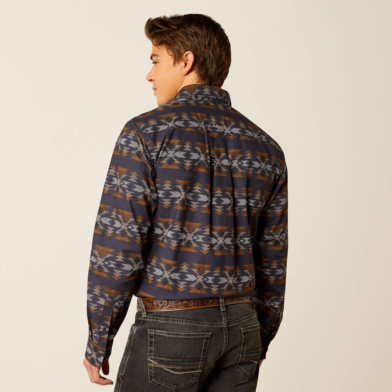 ARIAT TRIPPED FITTED SHIRT