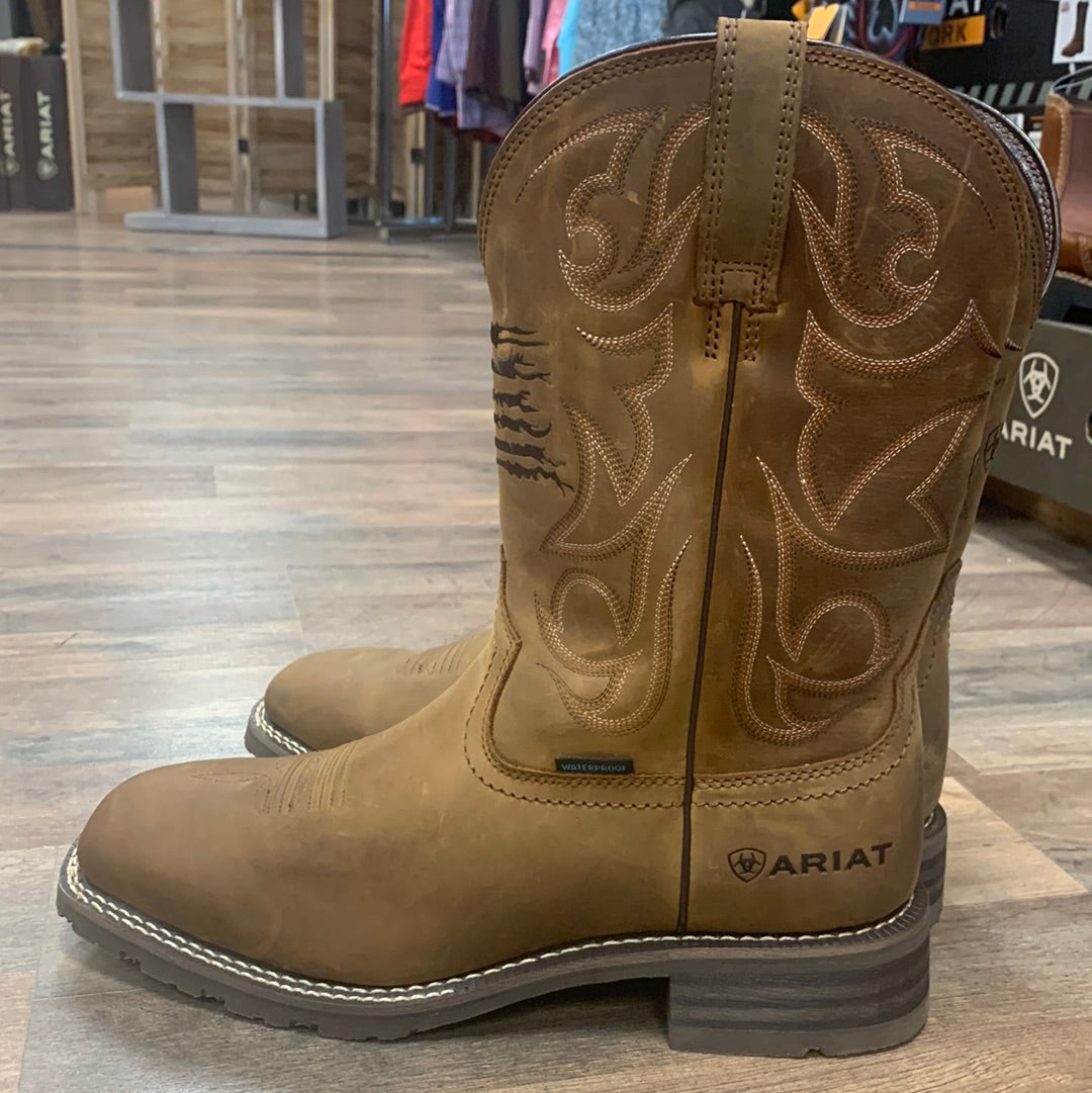 Men's Hybrid Patriot Waterproof Western Boots 10038354