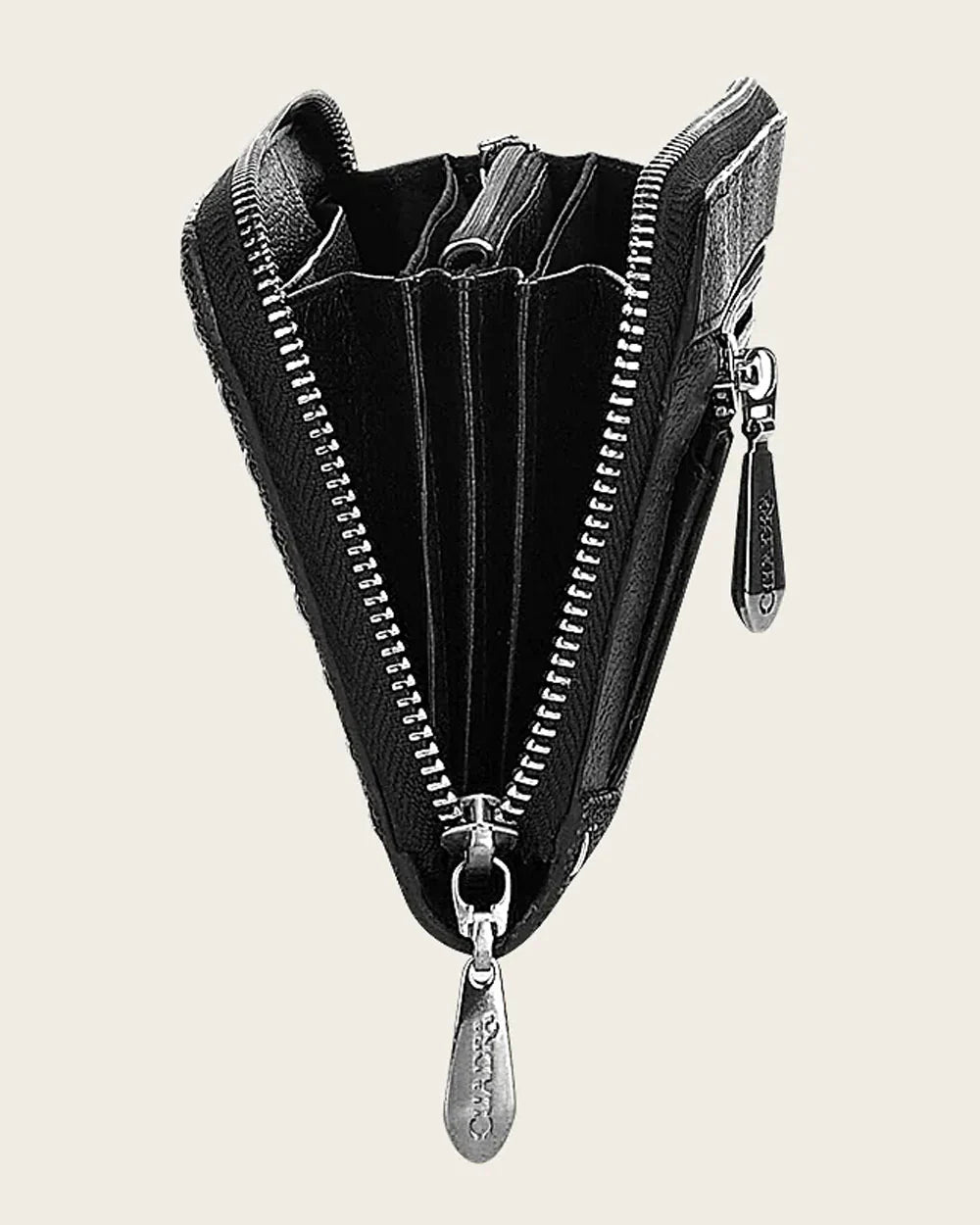 Cuadra Bovine Black Handcafted Wallet