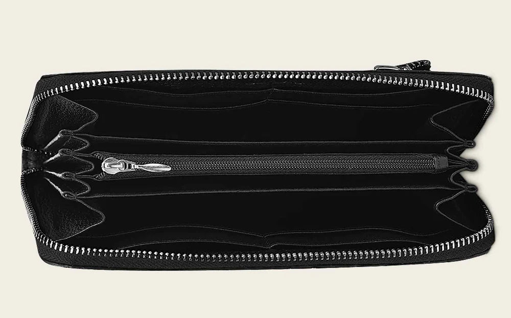 Cuadra Bovine Black Handcafted Wallet