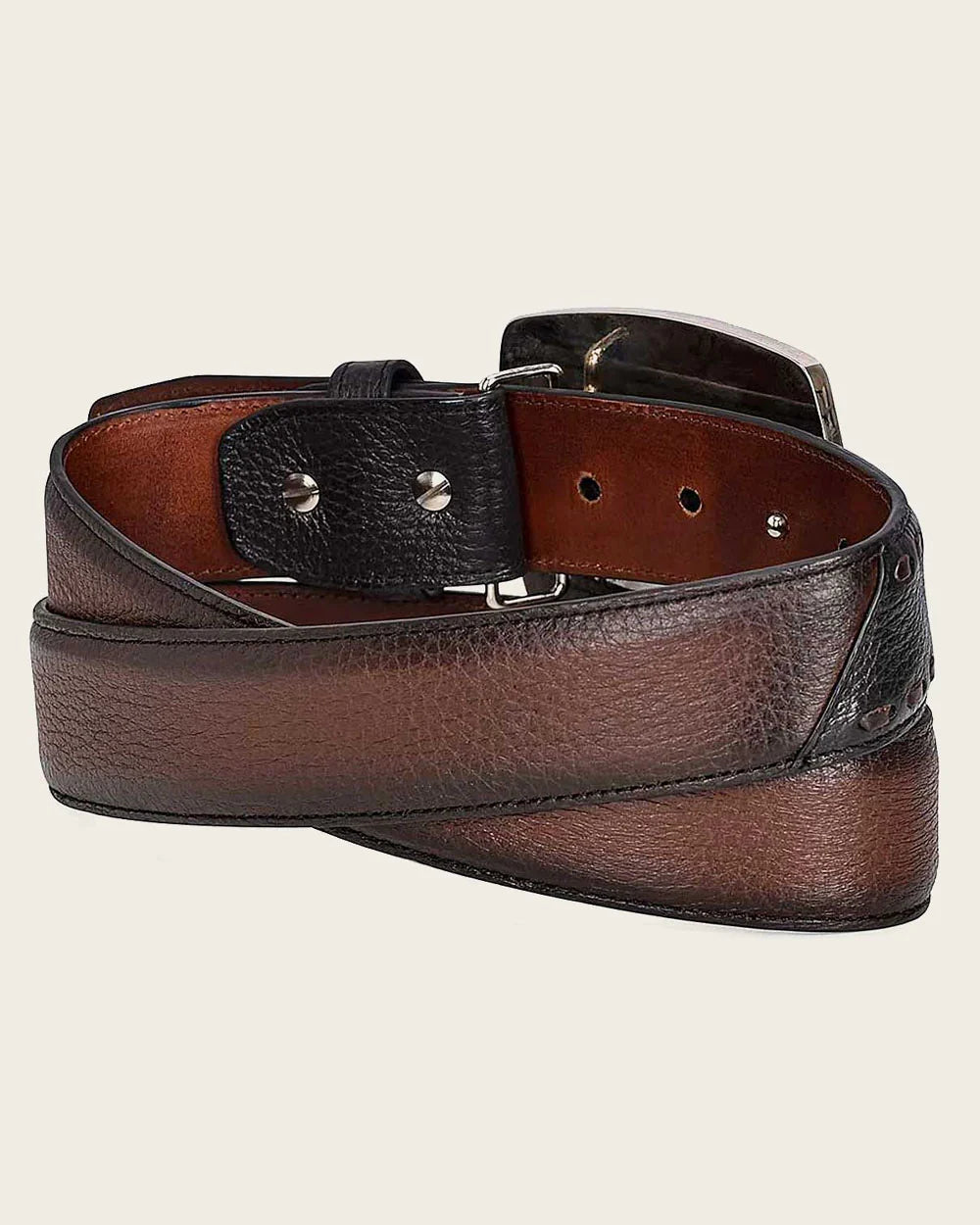 Cuadra Brown Deer Cowboy Belt