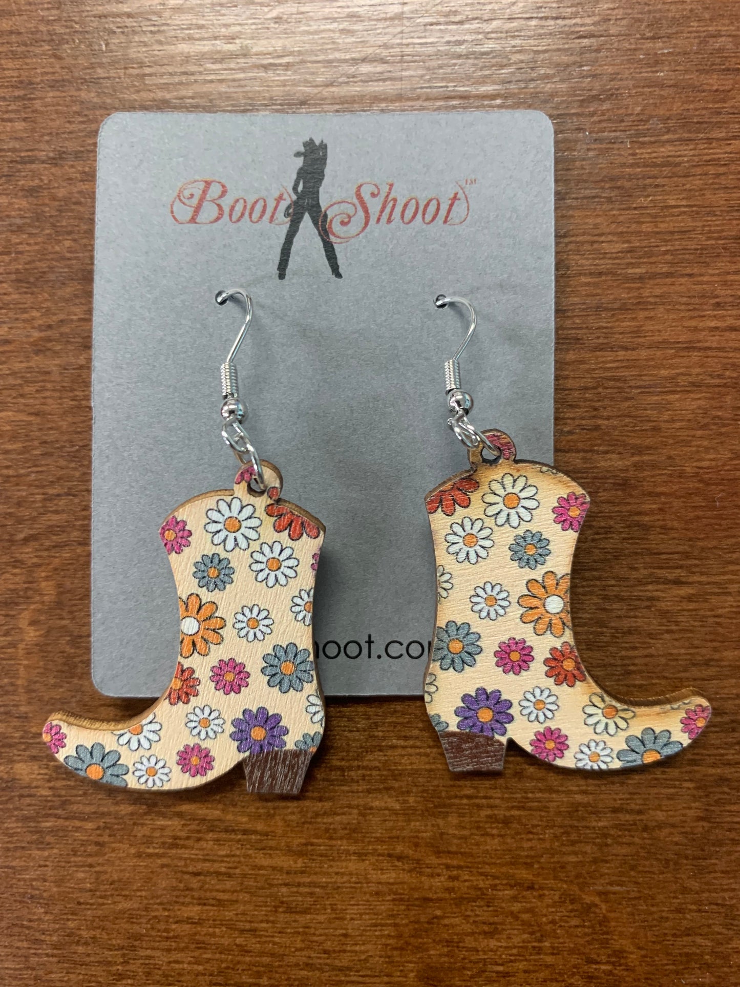 COWGIRL BOOT EARRINGS