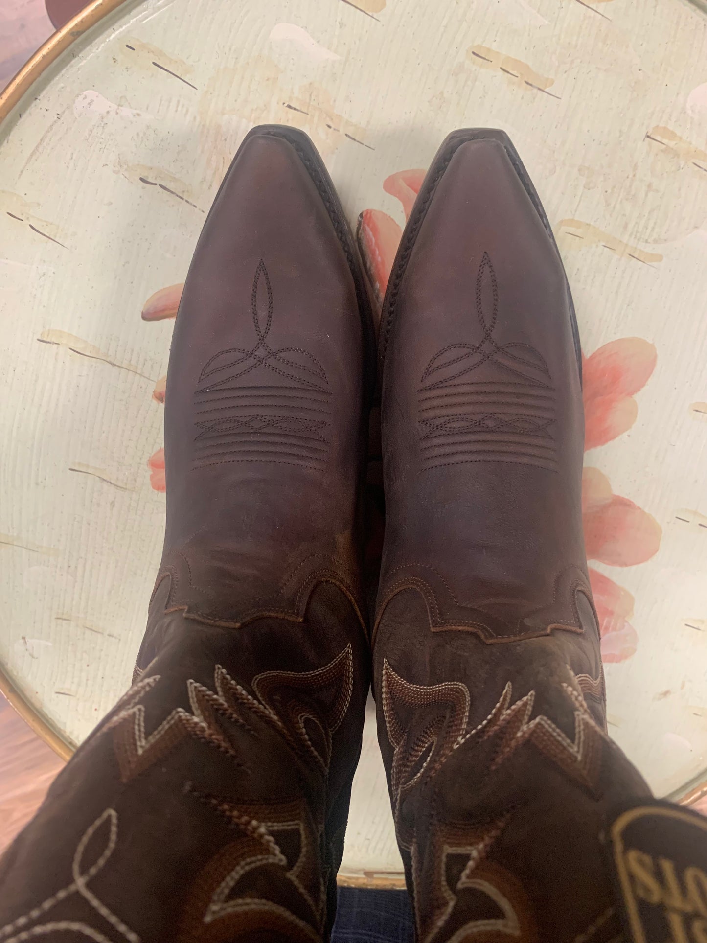 DAN POST MEN'S BAY APACHE SNIP TOE WESTERN BOOTS