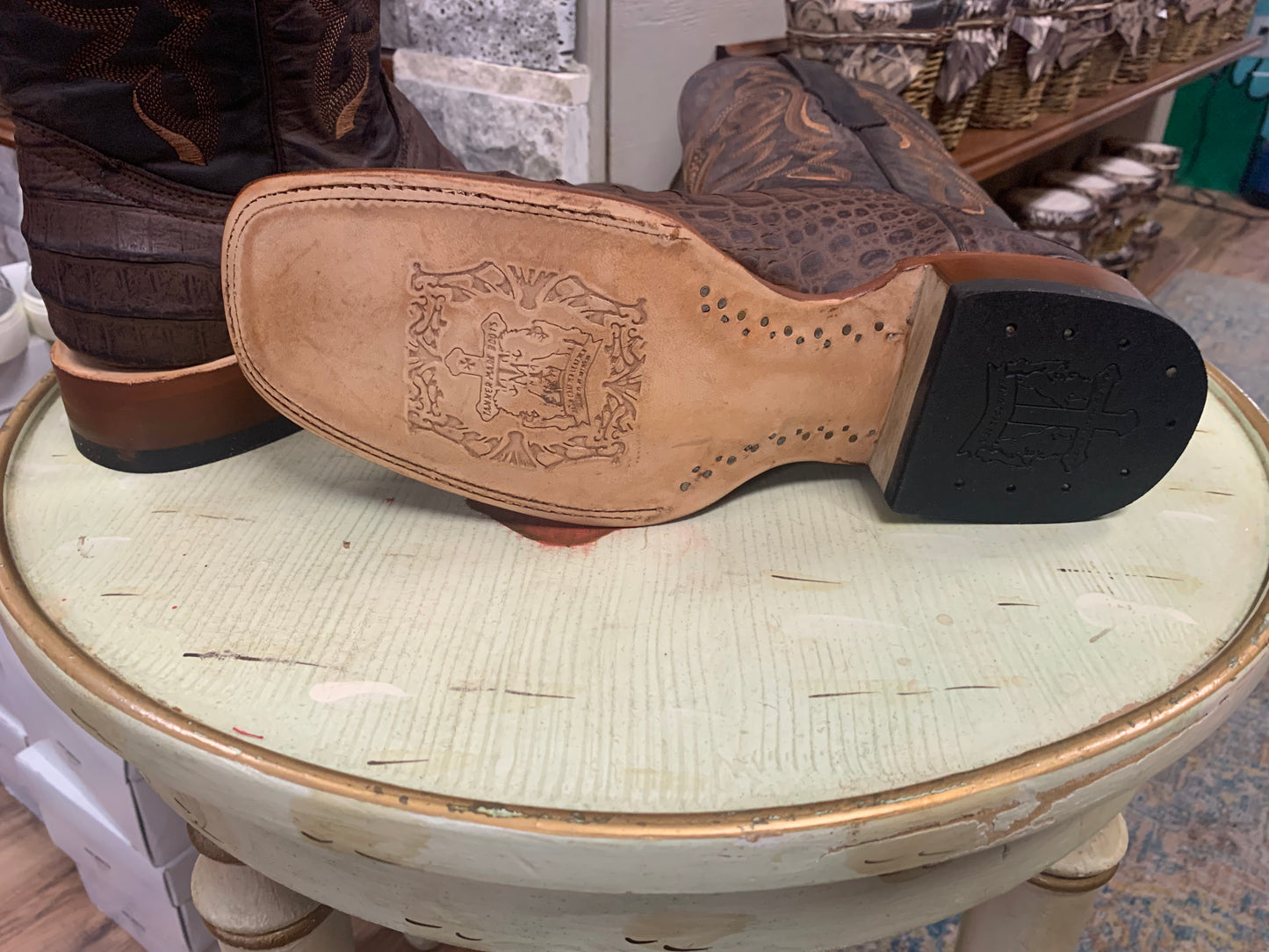 Tanner Mark Print Caimen Belly Mad Dog