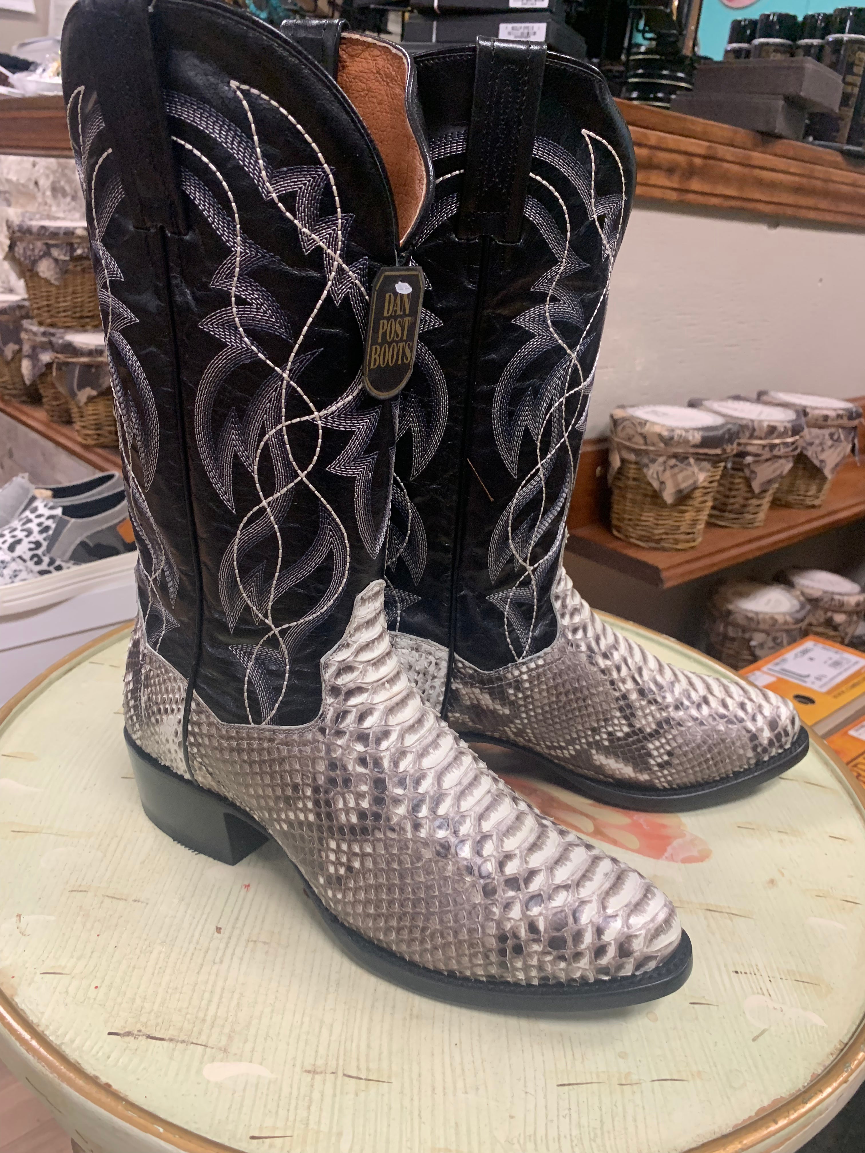 Dan post mens snakeskin boots online