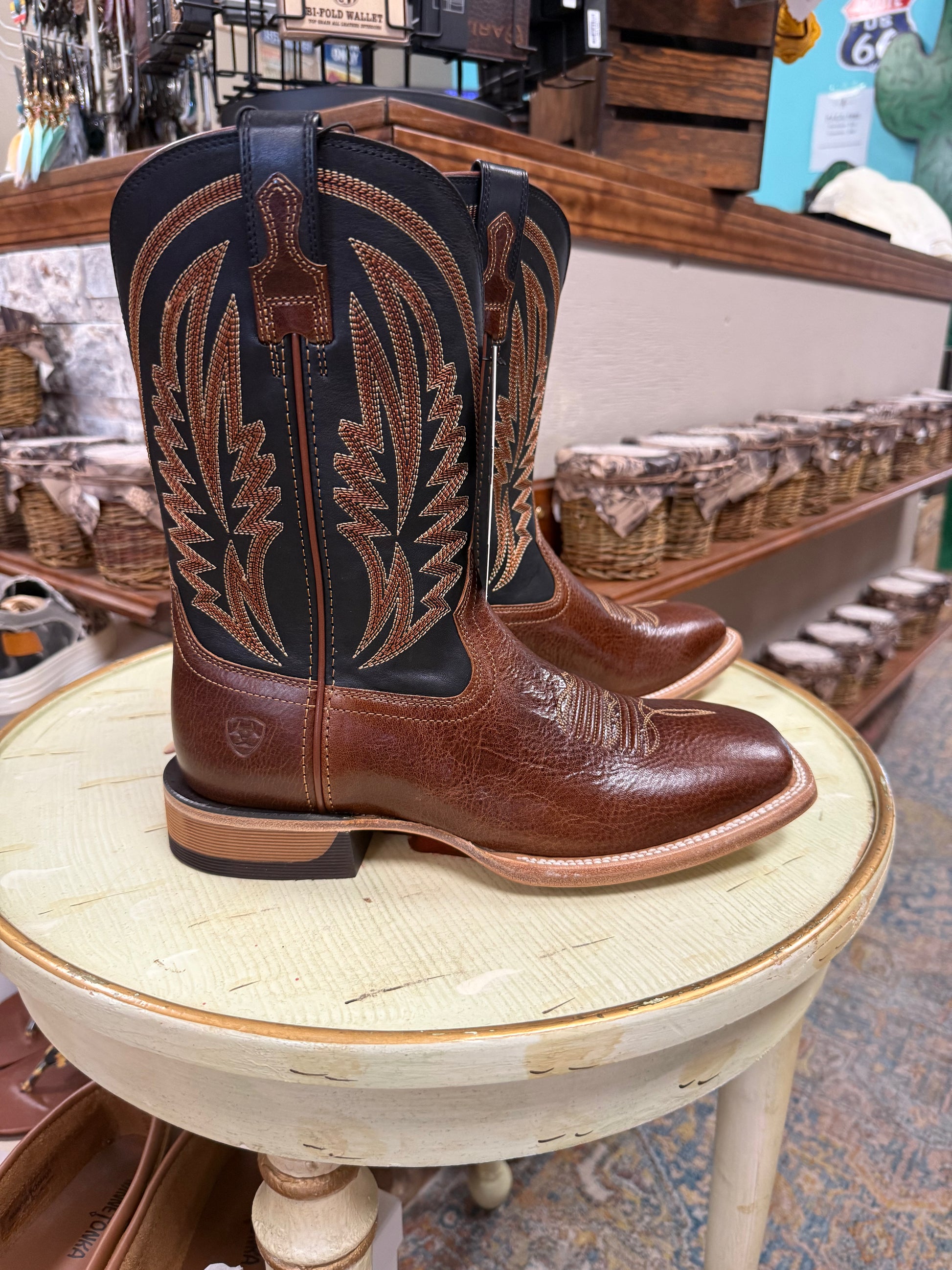 ARIAT SIDEWINDER GINGERSNAP BOOT MENS WESTERN