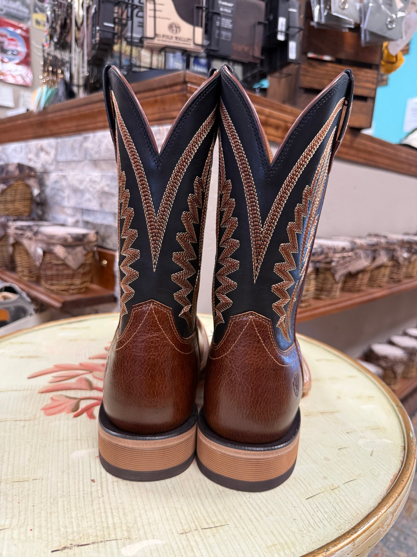 ARIAT SIDEWINDER GINGERSNAP BOOT MENS WESTERN