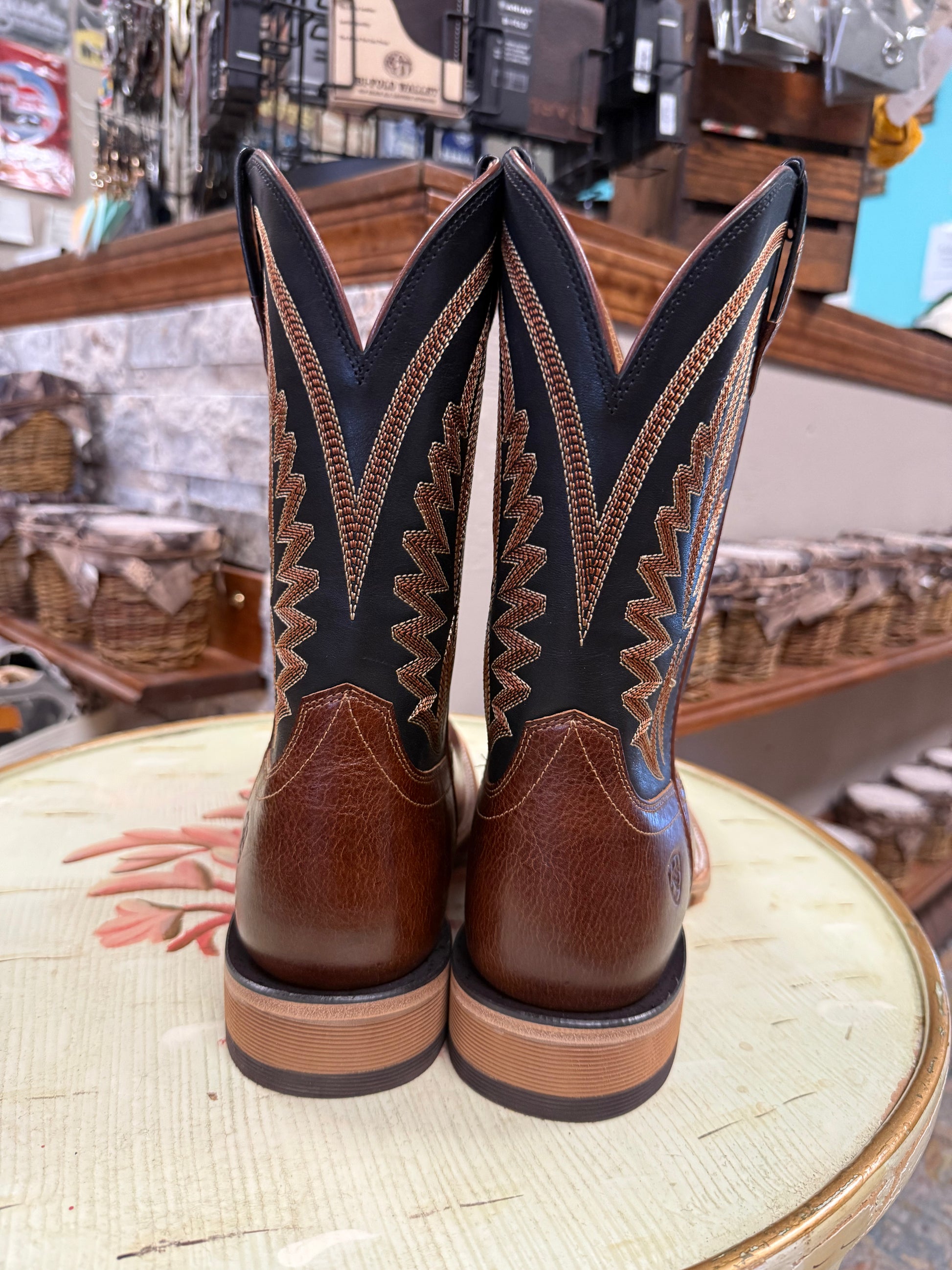 ARIAT SIDEWINDER GINGERSNAP BOOT MENS WESTERN