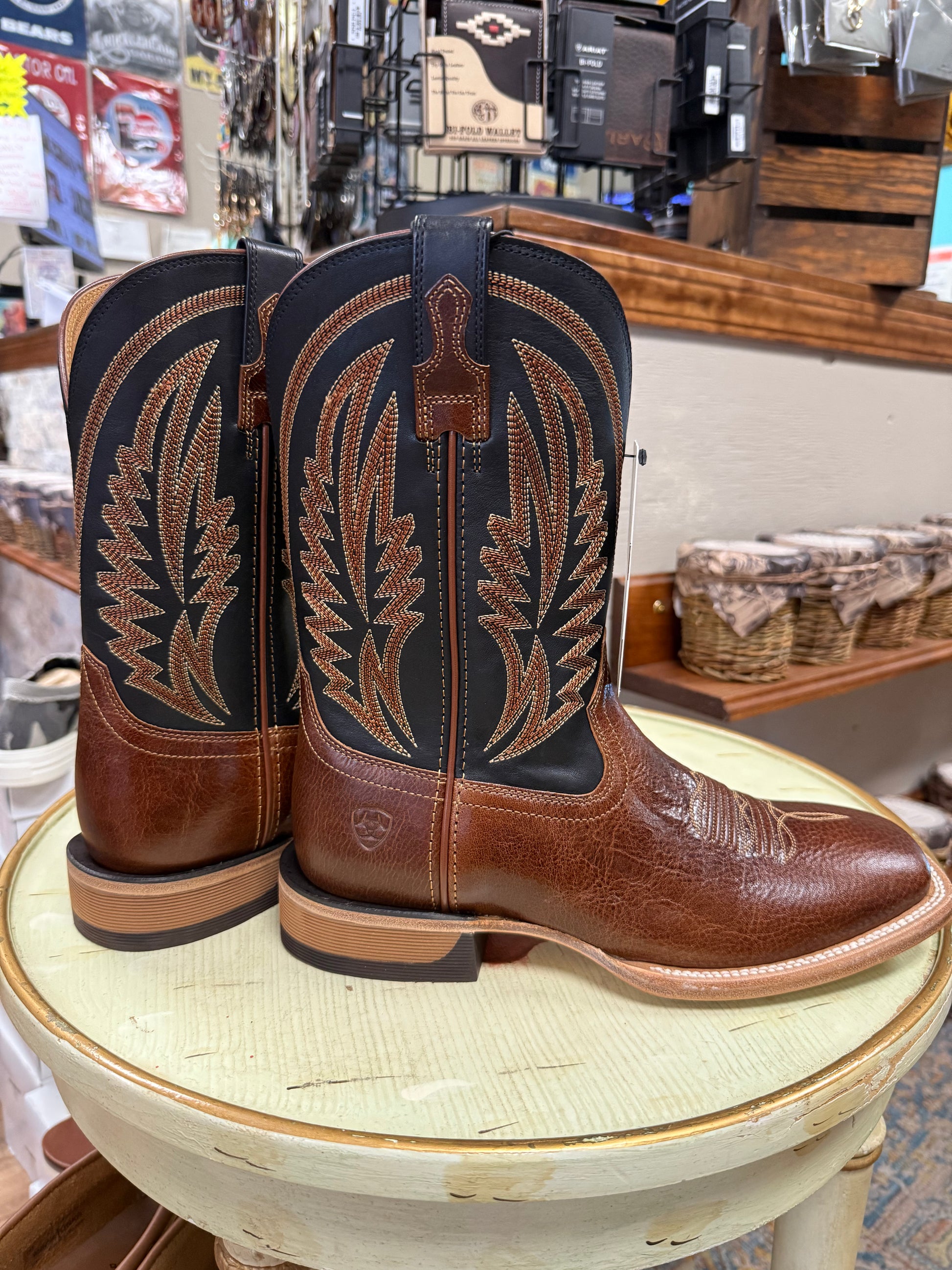 ARIAT SIDEWINDER GINGERSNAP BOOT MENS WESTERN