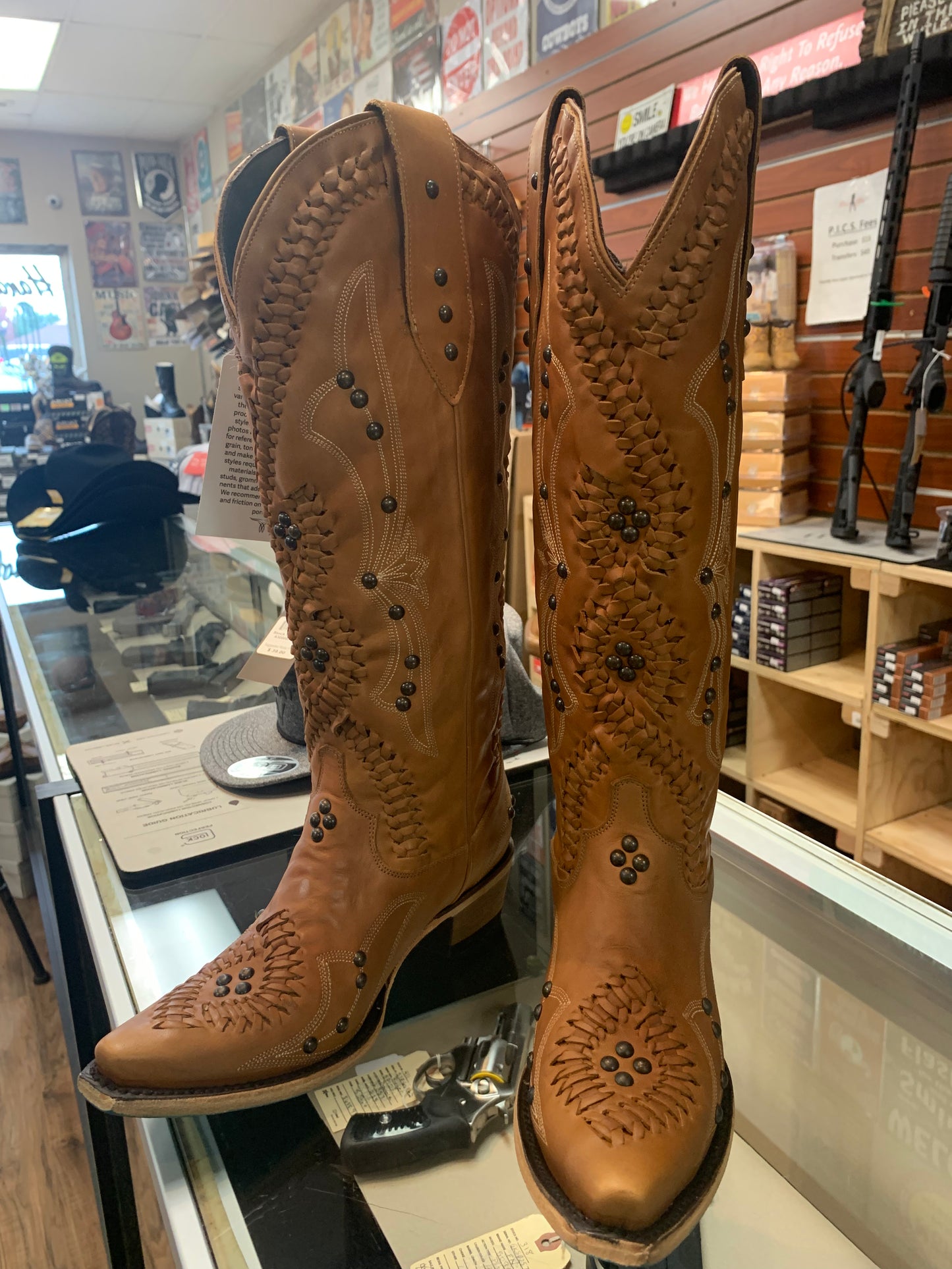 LANE WOMEN'S COSSETTE WESTERN BOOTS - SNIP TOE LB0469K