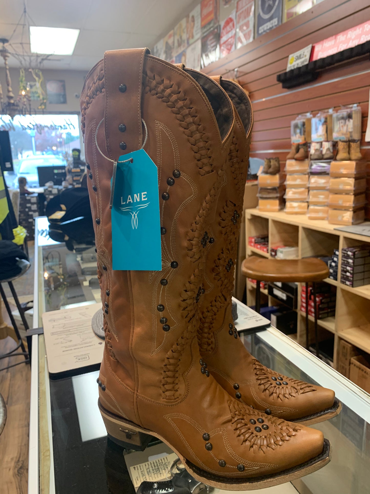 LANE WOMEN'S COSSETTE WESTERN BOOTS - SNIP TOE LB0469K