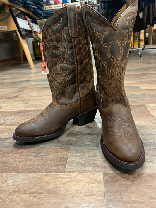 LAREDO WOMEN'S MADDIE WESTERN BOOTS - ROUND TOE