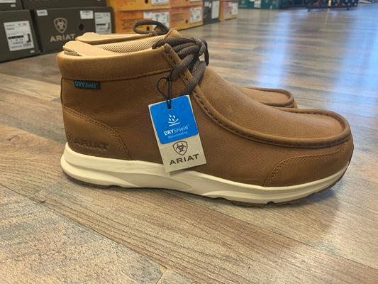 ARIAT MEN'S SPITFIRE WATERPROOF CASUAL SHOES - MOC TOE