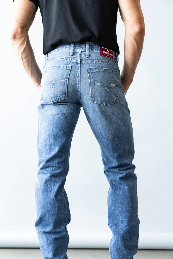 JAMES MID WASH-MENS JEANS KIMES RANCH