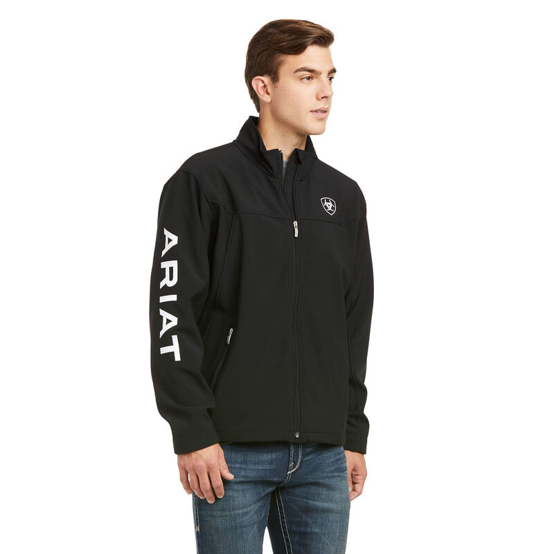 Style No. 10019279 New Black Team Softshell Jacket