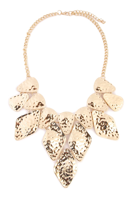 GOLD VINTAGE BIB NECKLACE - Boot N Shoot