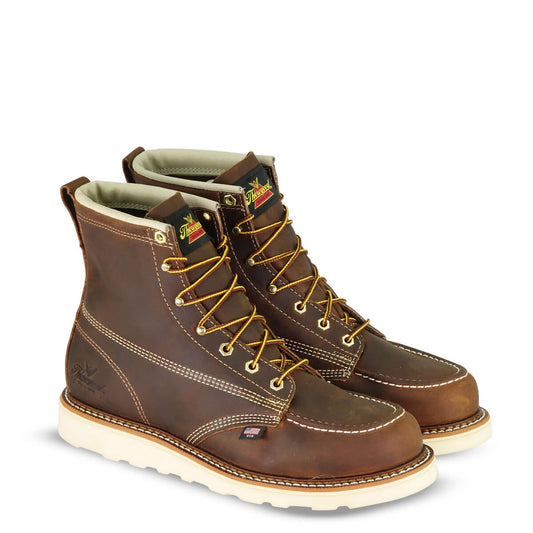 AMERICAN HERITAGE – 6″ STEEL TOE TRAIL CRAZY HORSE MOC TOE – MAXWEAR WEDGE™ STYLE# 804-4575