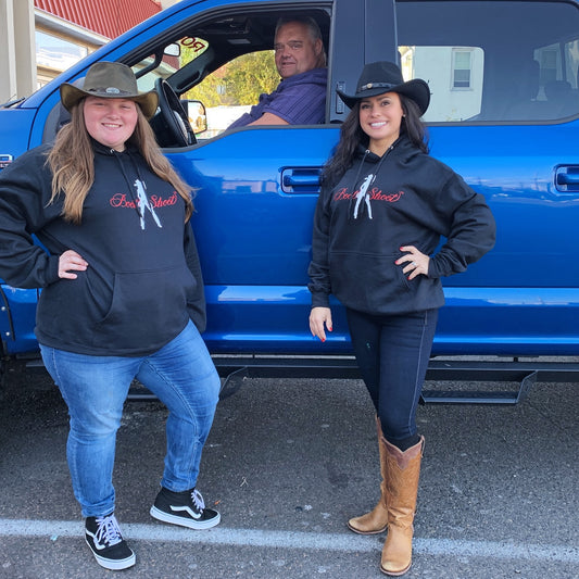 Boot N Shoot Sweatshirt Hoodie is made from high quality sweatshirt material and is fleece lined. 50% cotton 50% polyester