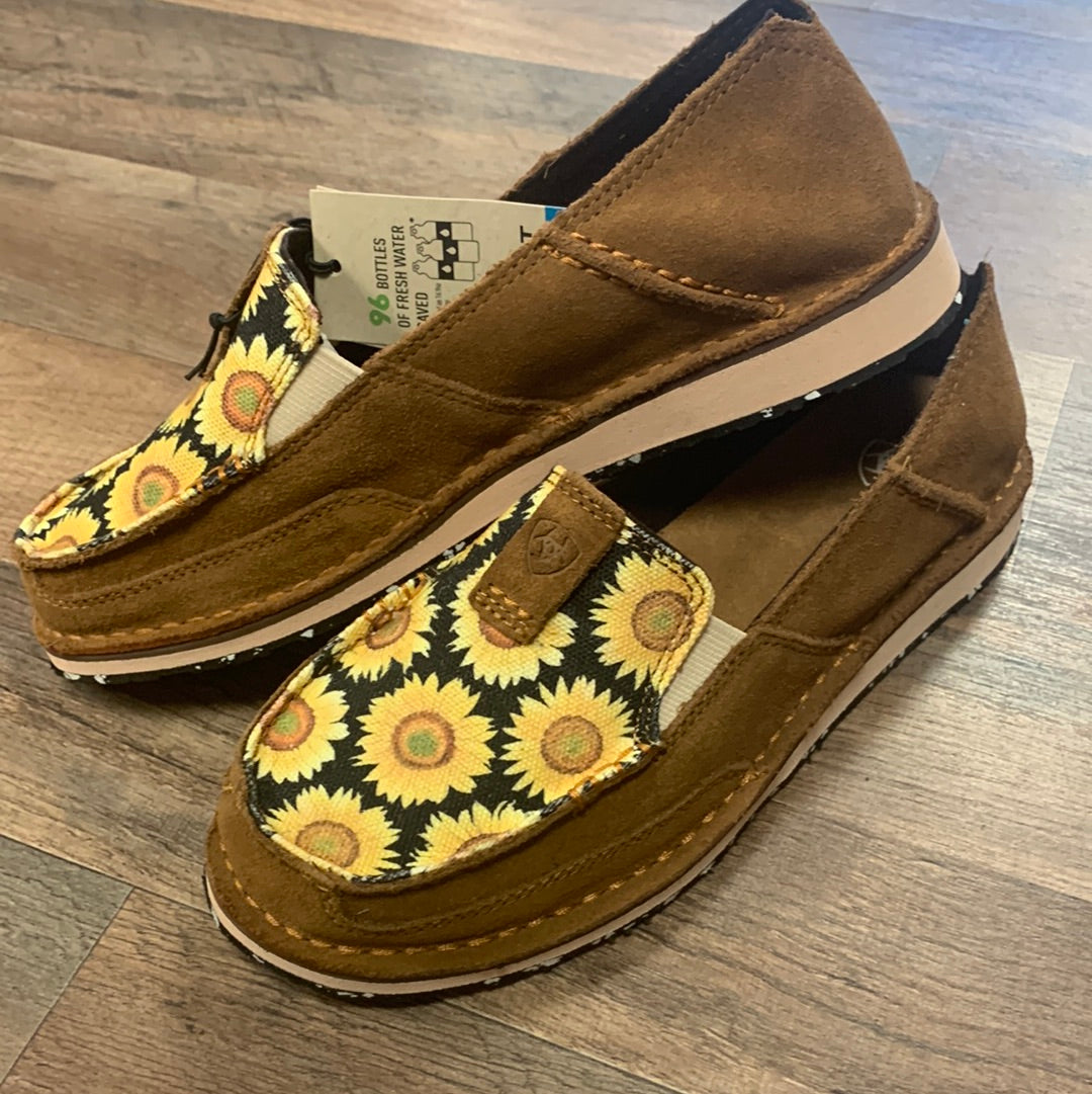 ARIAT WOMEN'S FIELD OF SUN CRUISER SHOES - MOC TOE
