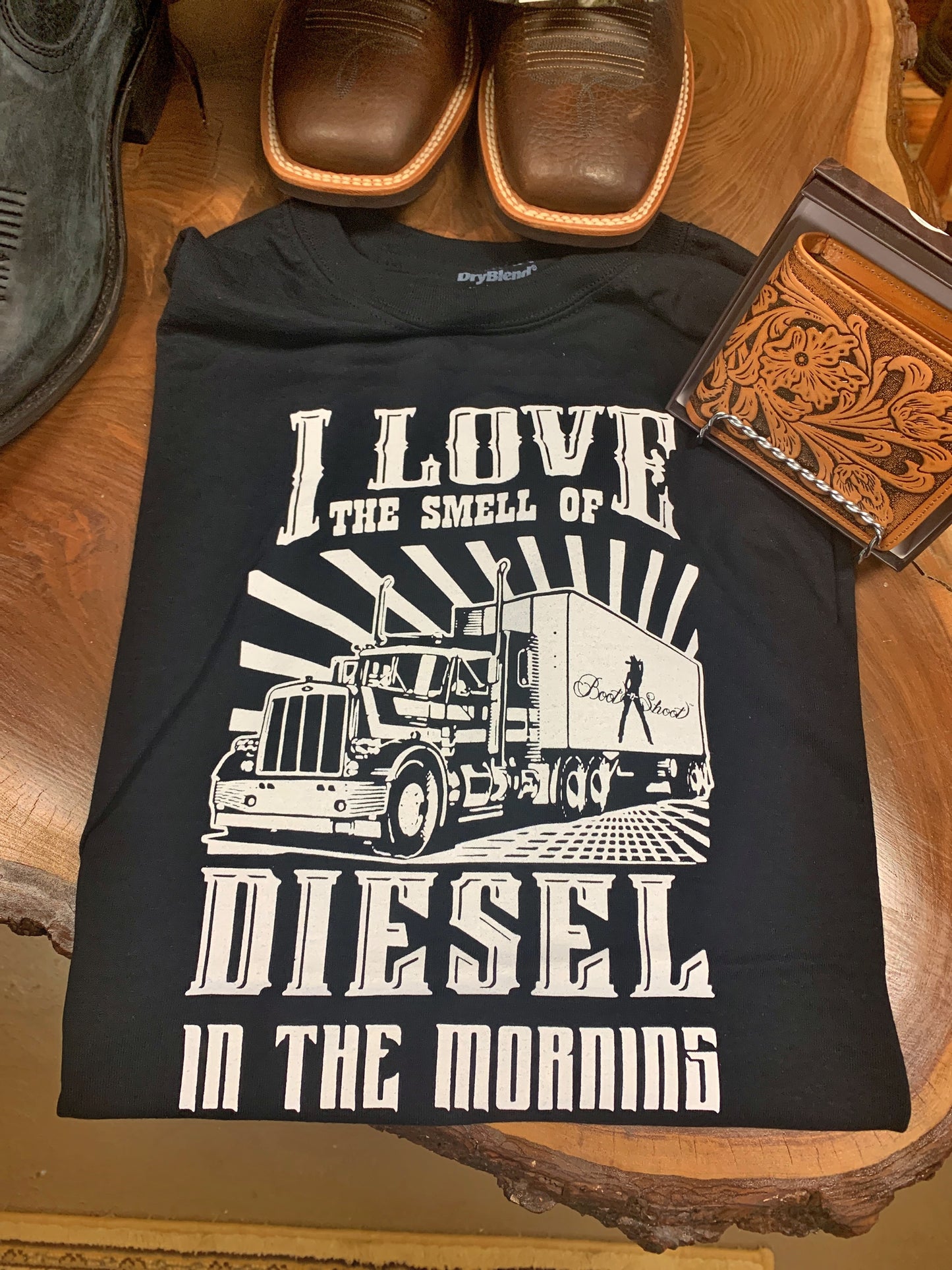 I Love The Smell Of Diesel In The Morning T-Shirt