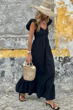 Ruffle Maxi Dress