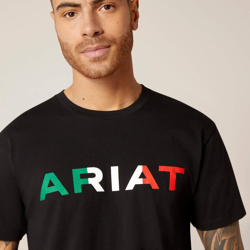 Ariat Men's Viva Mexico Logo Short Sleeve Graphic T-Shirt