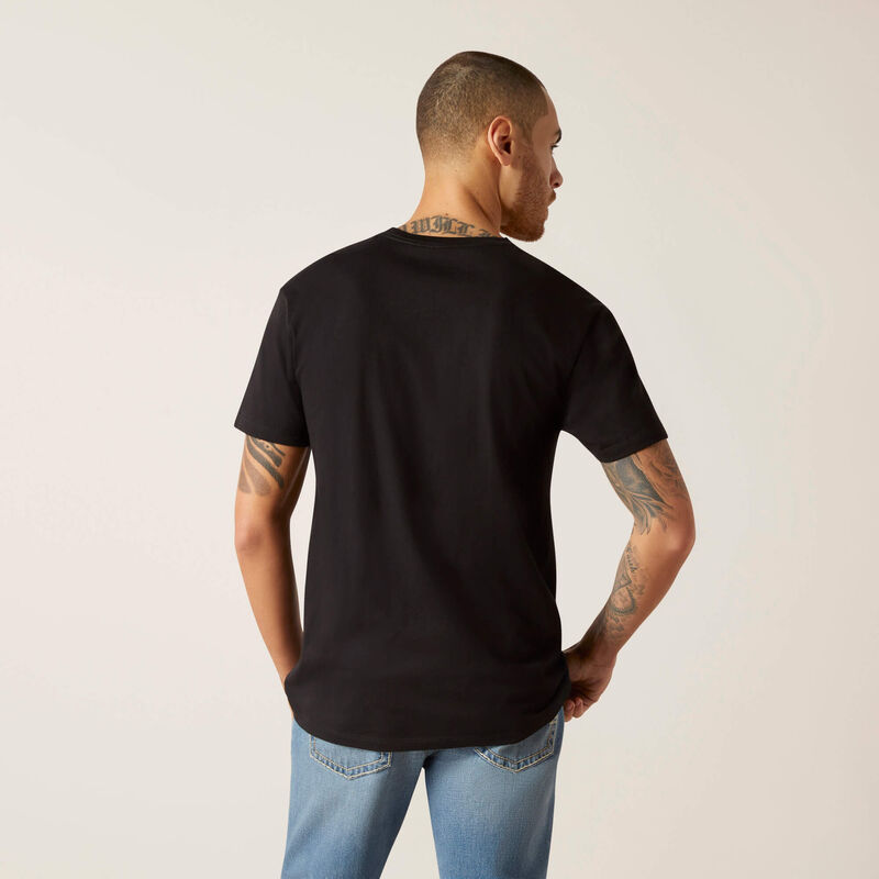 Ariat Men's Viva Mexico Logo Short Sleeve Graphic T-Shirt