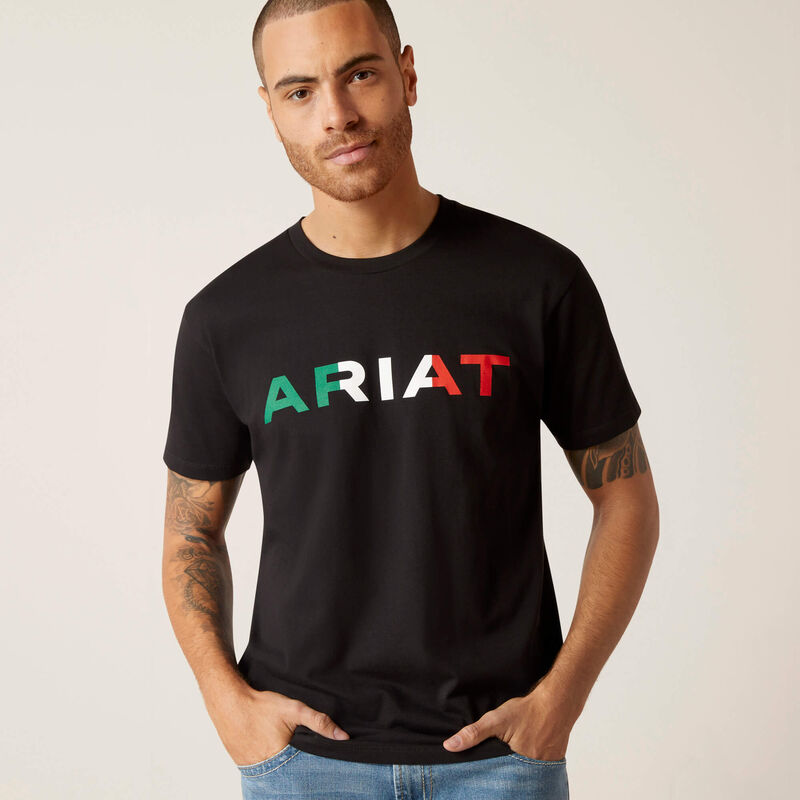 Ariat Men's Viva Mexico Logo Short Sleeve Graphic T-Shirt