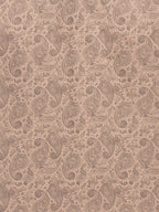 Patterned wallpaper with intricate design on a beige background