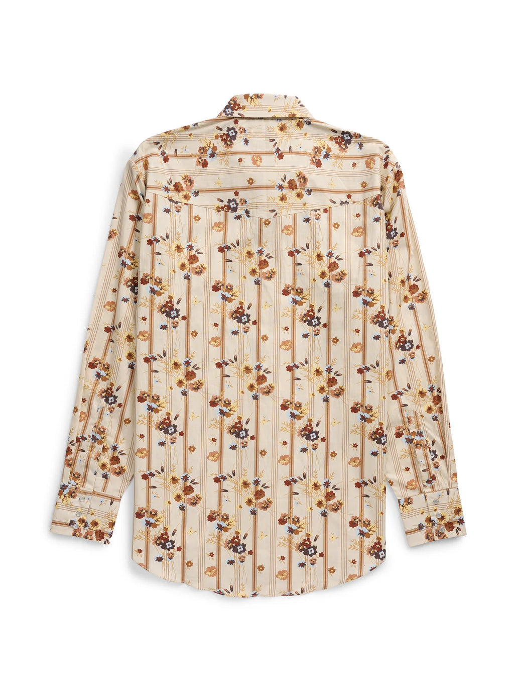 Floral patterned shirt on a white background