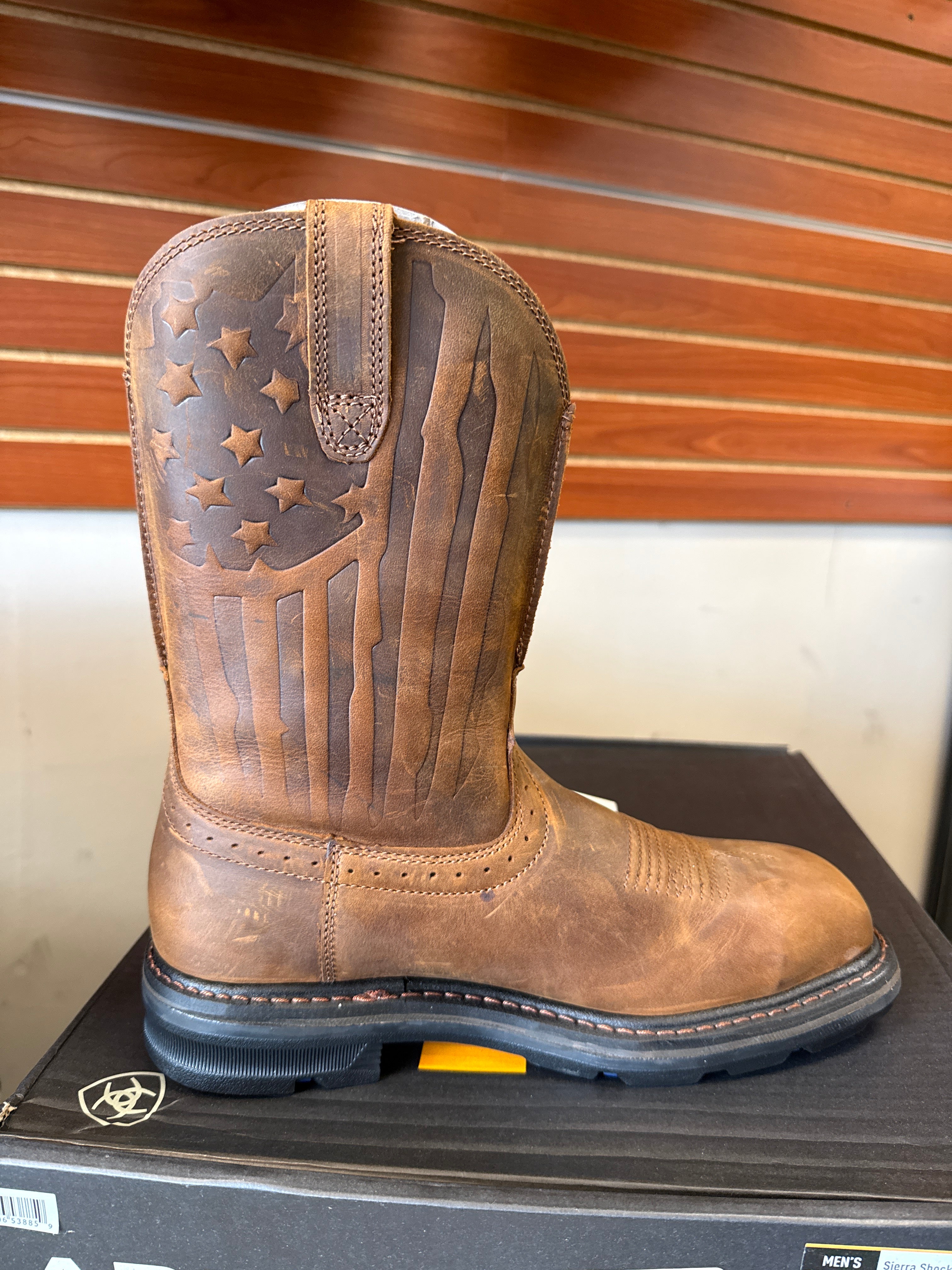 Ariat Men's Sierra Shock Shield Western Boots - Steel Toe