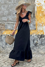 Ruffle Maxi Dress