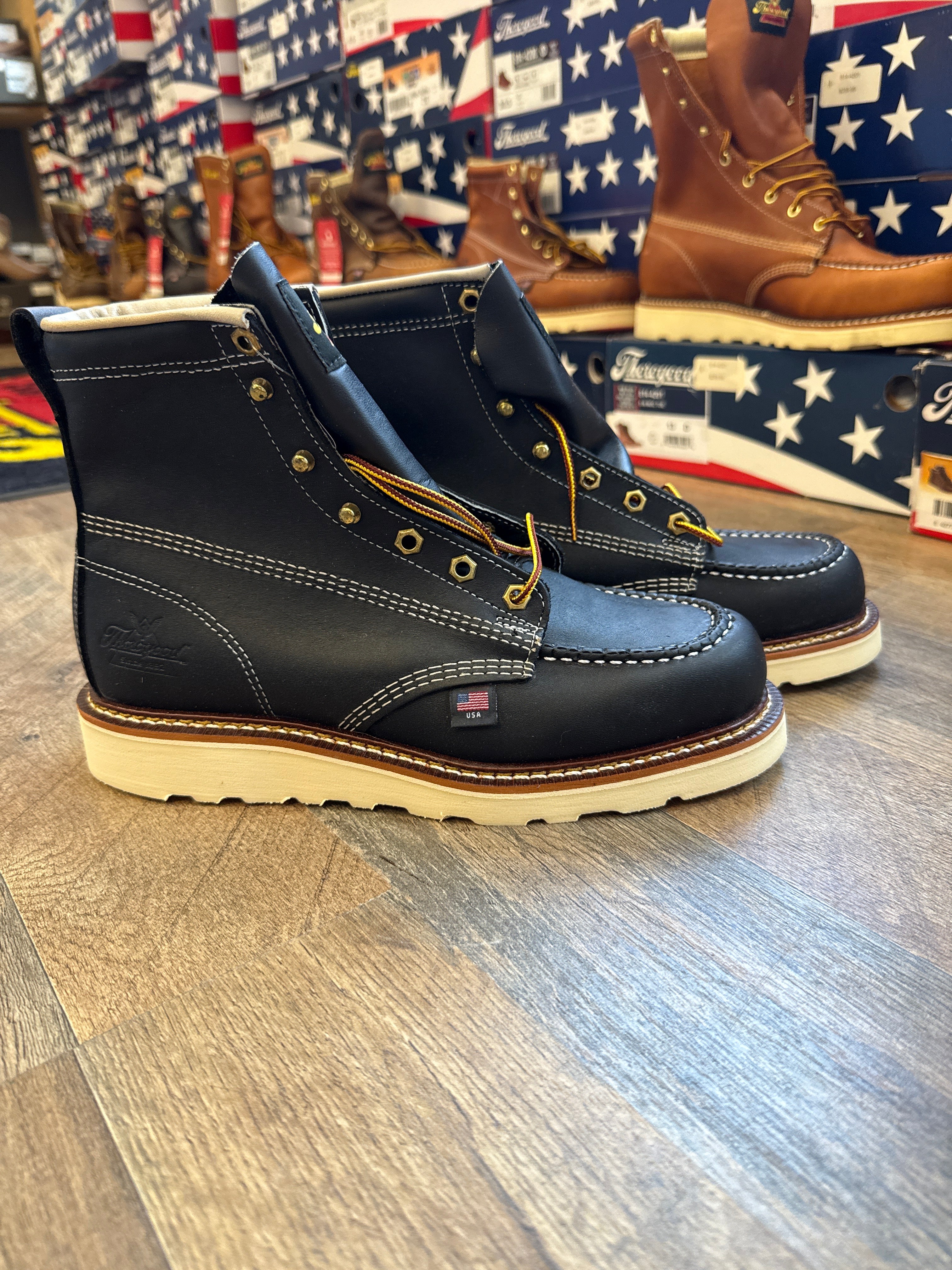 Men's Thorogood 6" Work Boots (U.S.A.) 814-6201