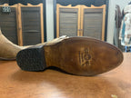 Circle G by Corral Men's Tan Embroidery Round Toe Brown Western Boots L5888