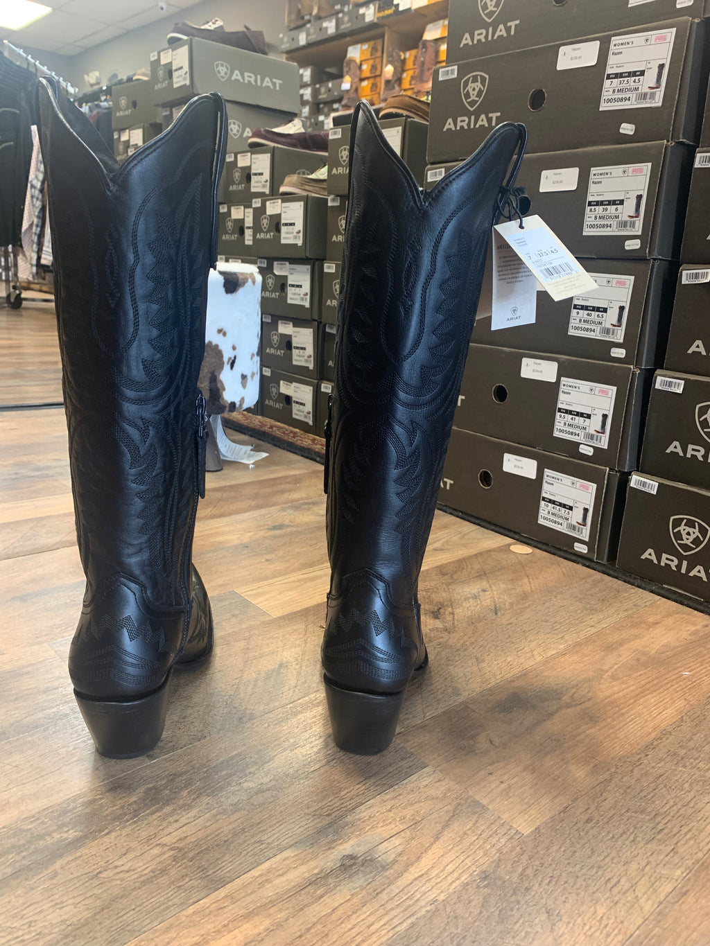 ARIAT WOMEN'S CASANOVA TALL WESTERN BOOTS - SNIP TOE