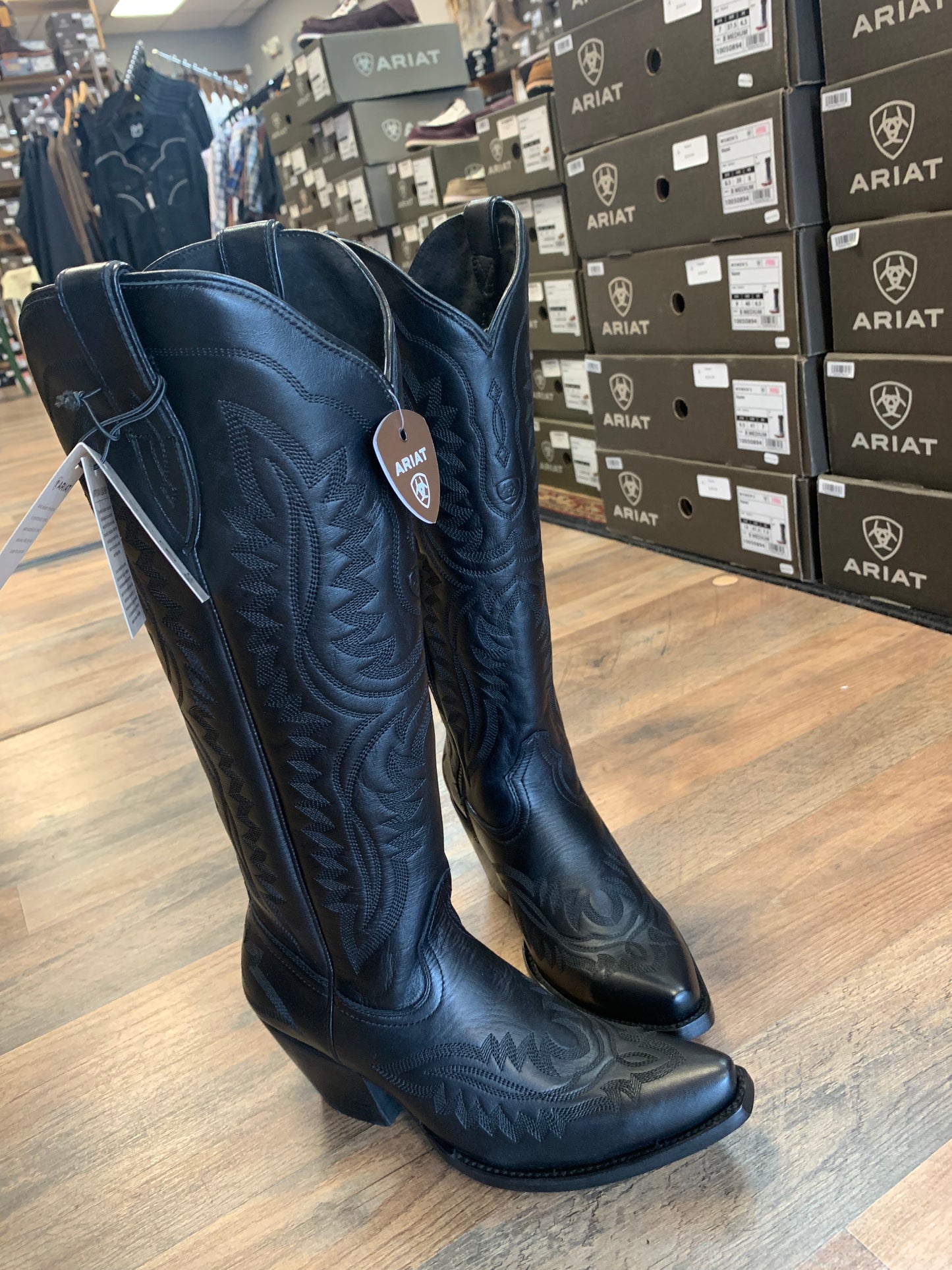 Ariat women's tall cowboy boots best sale