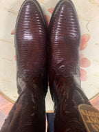 Dan Post Men's Winston Lizard Western Boots - Round Toe