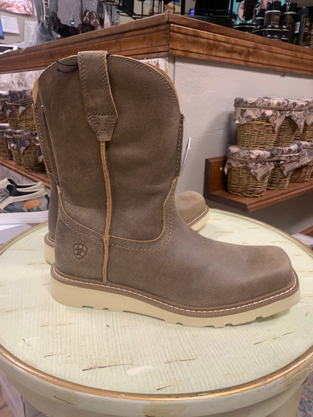 Ariat Men's Rambler Recon Bomber Western Boots - Square Toe 10021696