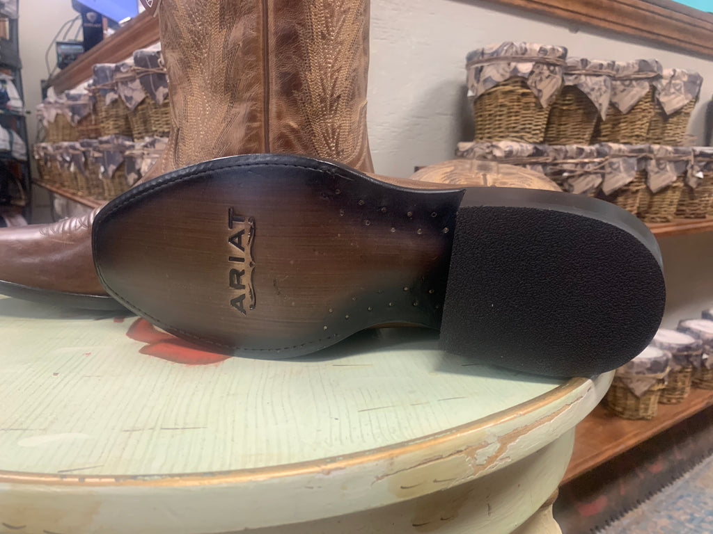 ARIAT MENS WILLIE BROWN-FRENCH TOE