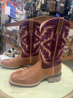 ARIAT WOMEN'S SAN ANGELO VENTTEK 360 PERFORMANCE WESTERN BOOTS - BROAD SQUARE TOE