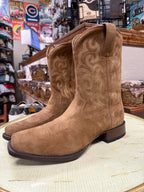 Ariat Men's Bodie Suede Western Boots - Square Toe