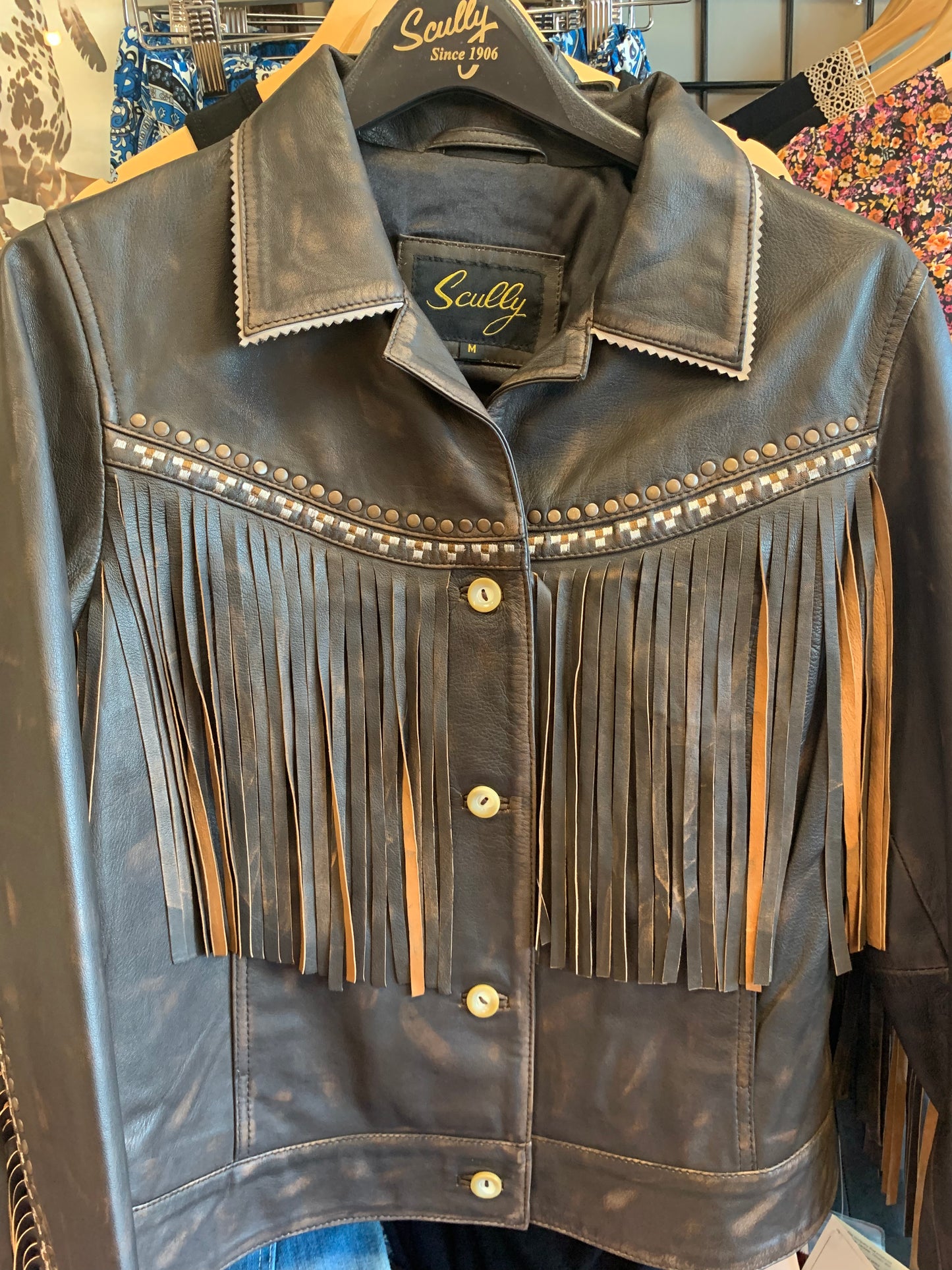 Scully Fringe Leather Jacket