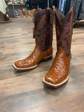 TANNER MARK OSTRICH PRINT WESTERN BOOTS