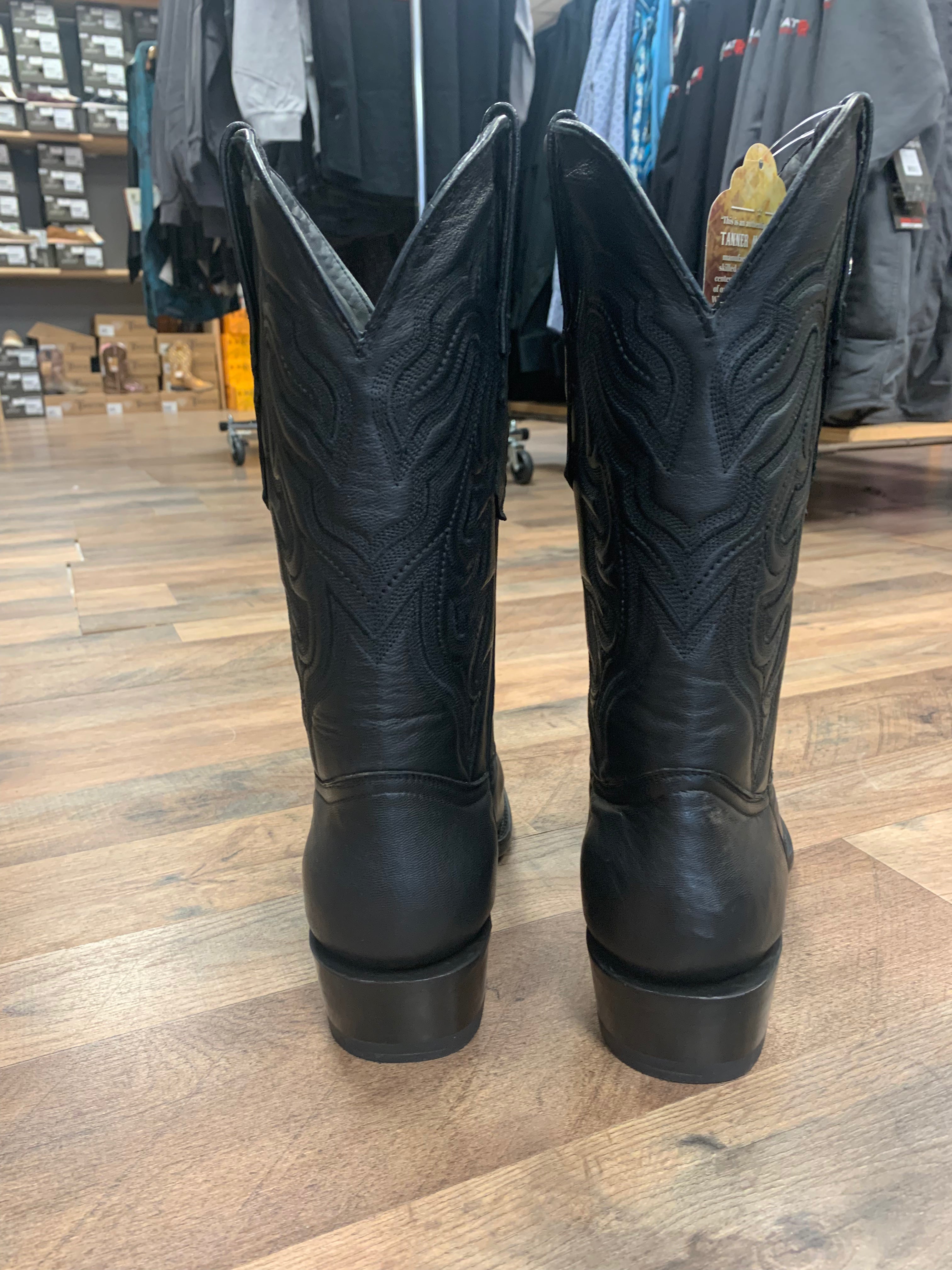 Tanner Mark Black Round Toe TM201272