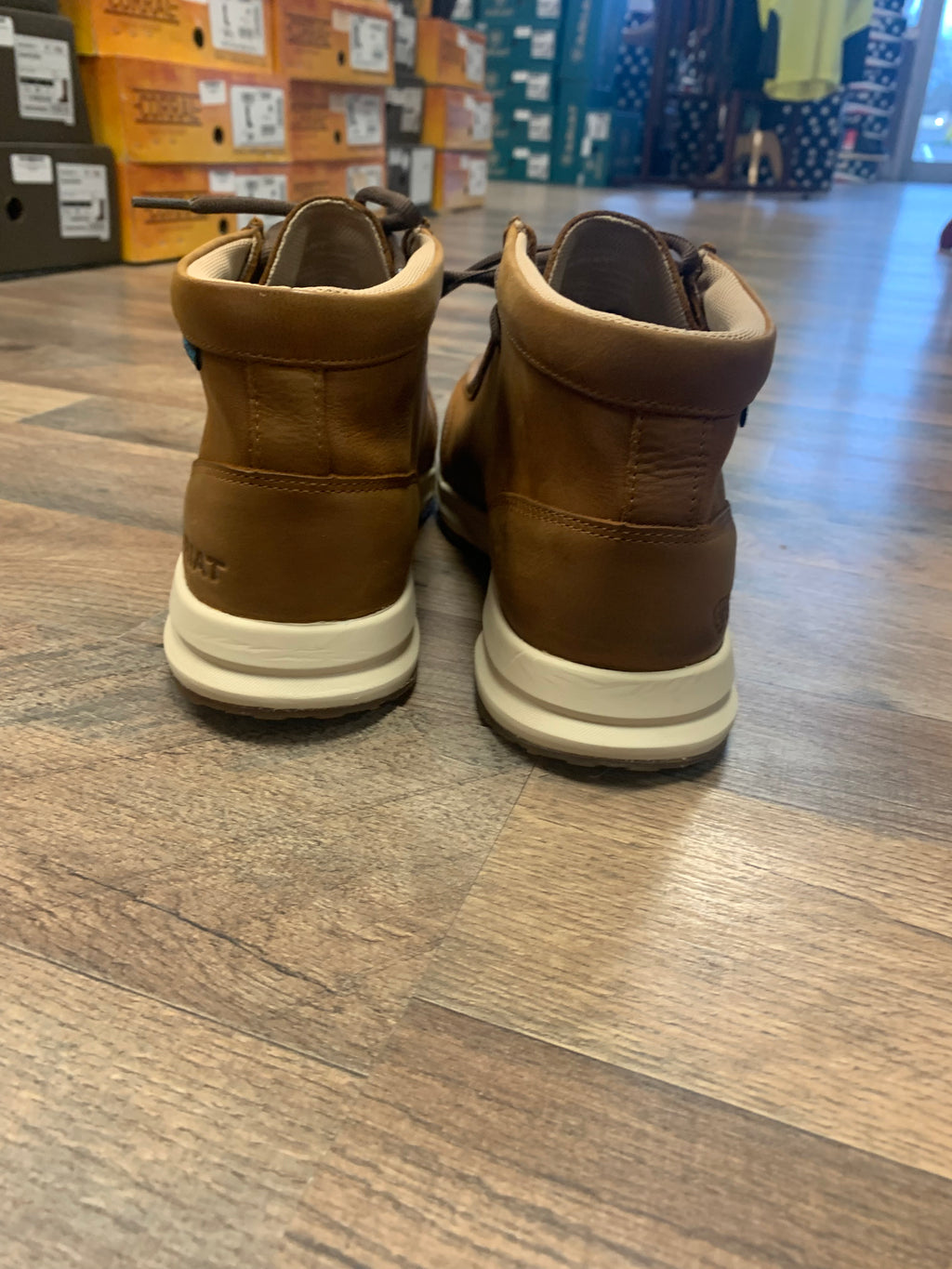 ARIAT MEN'S SPITFIRE WATERPROOF CASUAL SHOES - MOC TOE