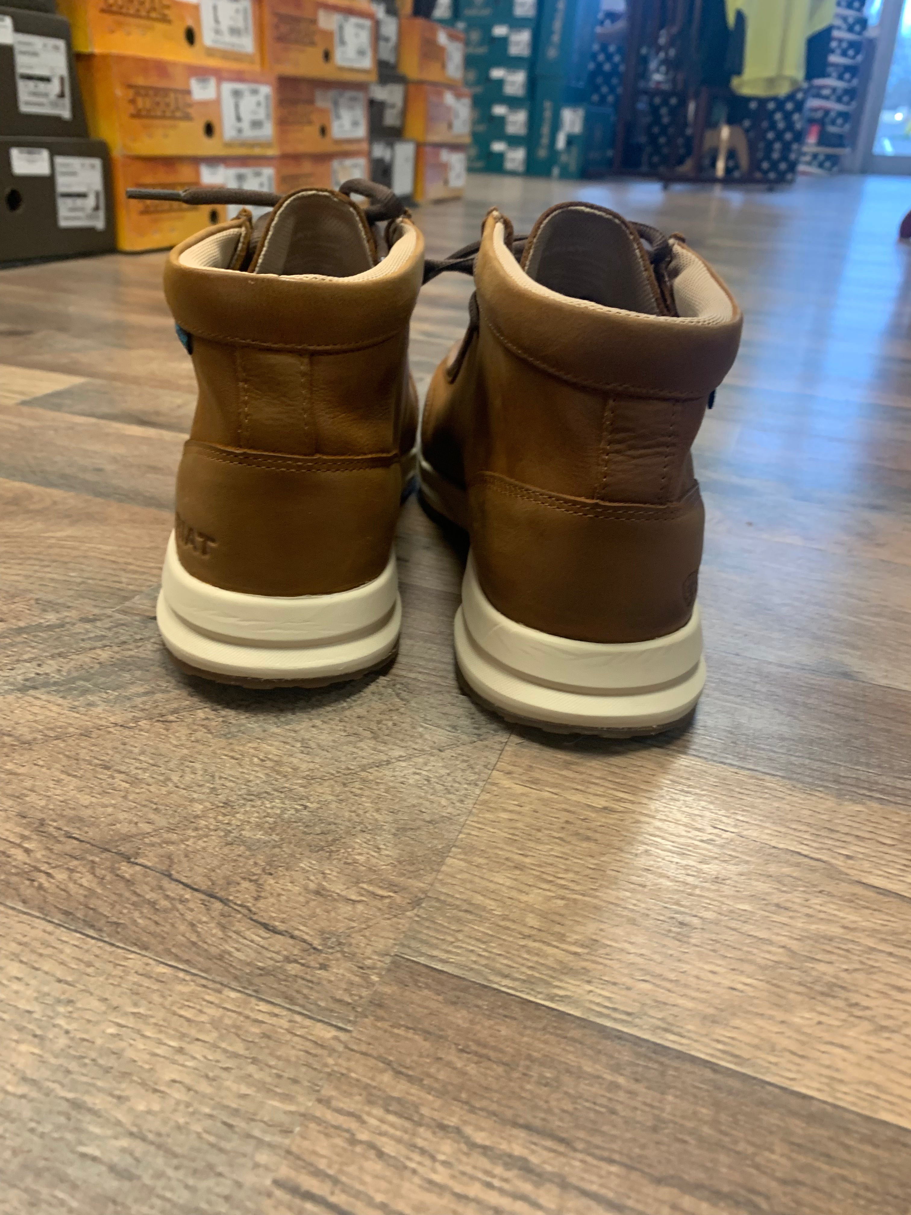 ARIAT MEN'S SPITFIRE WATERPROOF CASUAL SHOES - MOC TOE