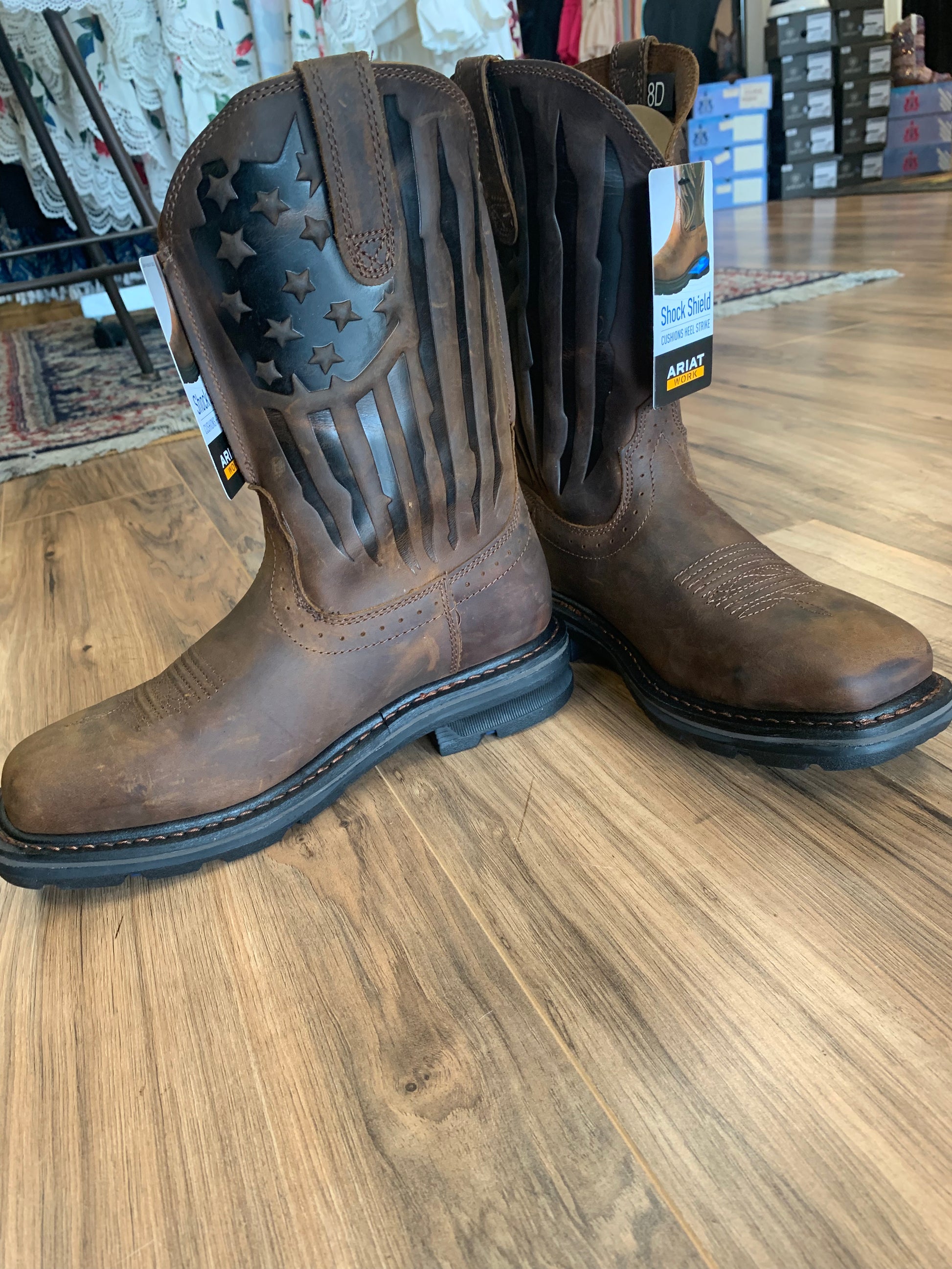Ariat patriot shop steel toe