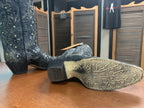 CORRAL LADIES GREY GLITTER INLAY/CRYSTALS SNIPED TOE BOOT STYLE A3672