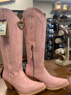 Ariat® Ladies Casanova Powder Pink Tall Western Boots 10044480