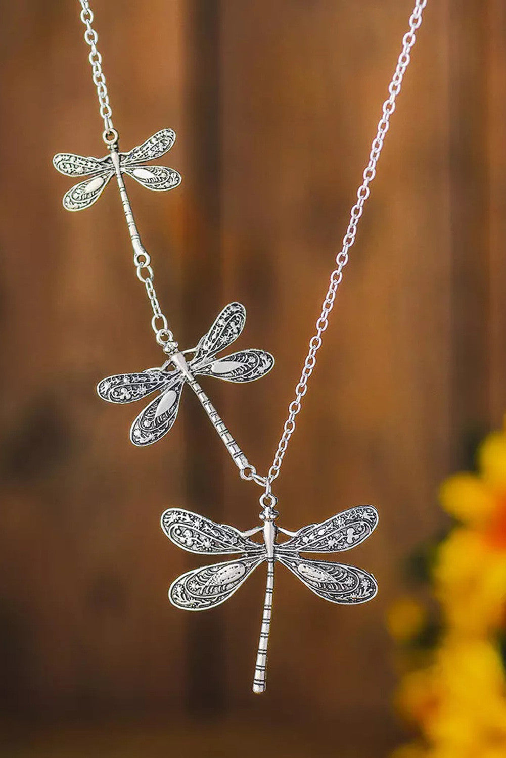 Buy Sterling Silver Dragonfly Necklace Dragonfly Jewelry Dragonflies  Detailed Dragonfly Pendant Gifts for Her Birthday Remembrance Online in  India - Etsy